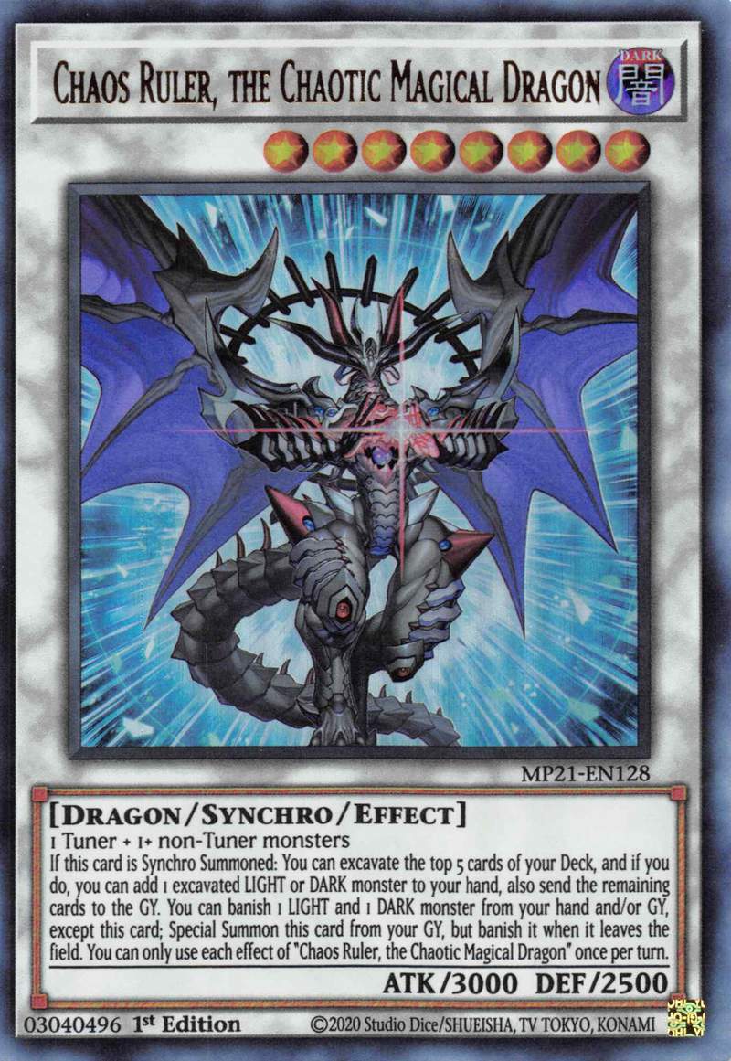 Chaos Ruler, the Chaotic Magical Dragon [MP21-EN128] Ultra Rare | Play N Trade Winnipeg