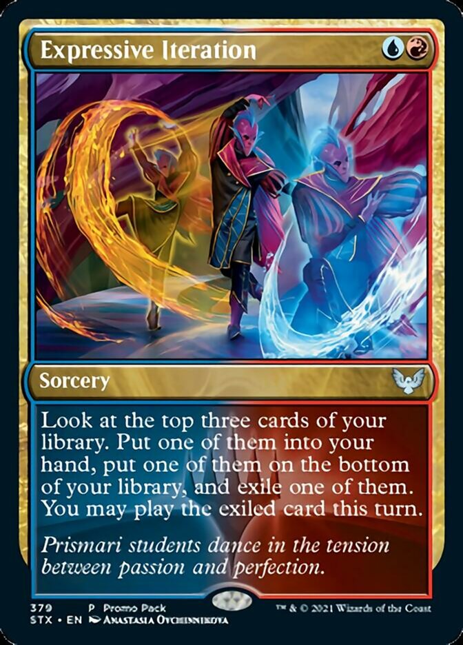 Expressive Iteration (Promo Pack) [Strixhaven: School of Mages Promos] | Play N Trade Winnipeg