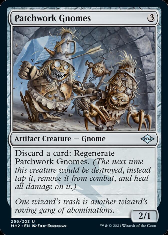 Patchwork Gnomes (Foil Etched) [Modern Horizons 2] | Play N Trade Winnipeg