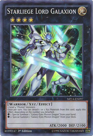 Starliege Lord Galaxion [MP14-EN097] Super Rare | Play N Trade Winnipeg