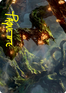 Forest Art Card (Gold-Stamped Signature) [Strixhaven: School of Mages Art Series] | Play N Trade Winnipeg