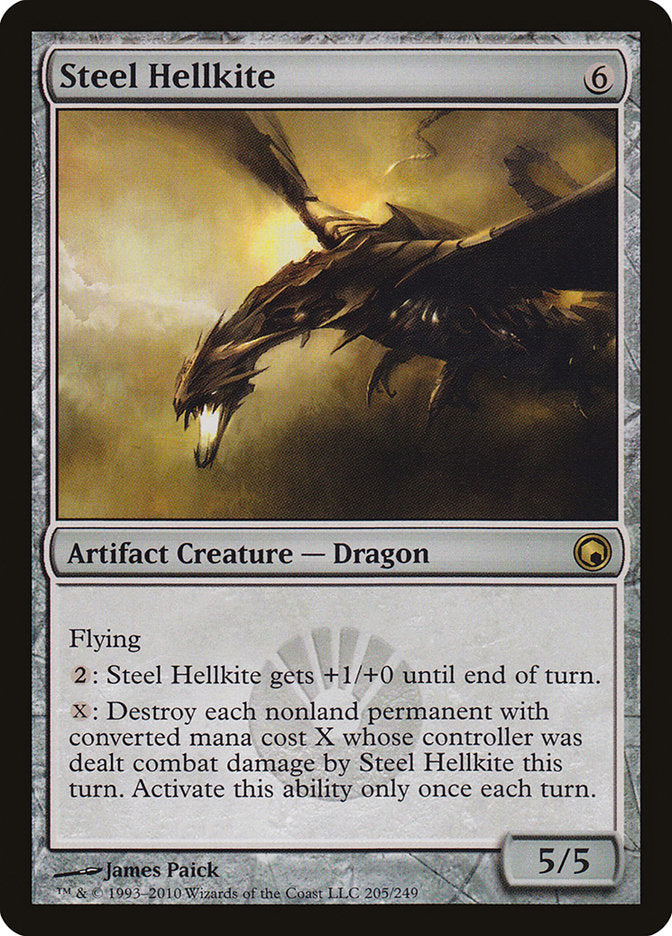 Steel Hellkite [Scars of Mirrodin] | Play N Trade Winnipeg