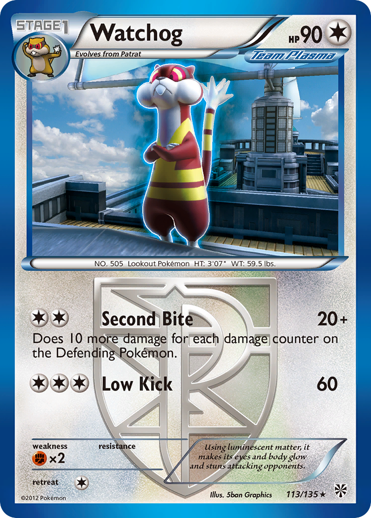 Watchog (113/135) [Black & White: Plasma Storm] | Play N Trade Winnipeg