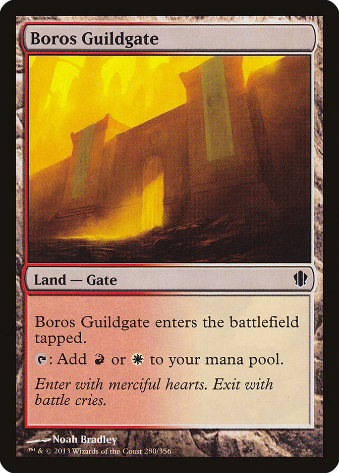 Boros Guildgate [Commander 2013] | Play N Trade Winnipeg