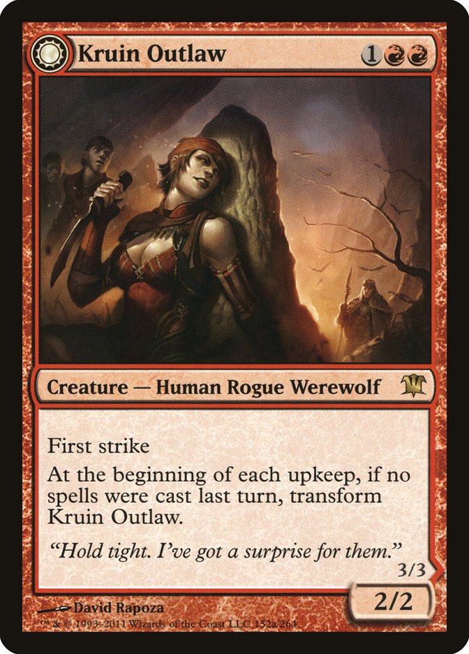 Kruin Outlaw // Terror of Kruin Pass [Innistrad] | Play N Trade Winnipeg