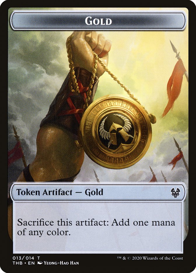 Gold [Theros Beyond Death Tokens] | Play N Trade Winnipeg