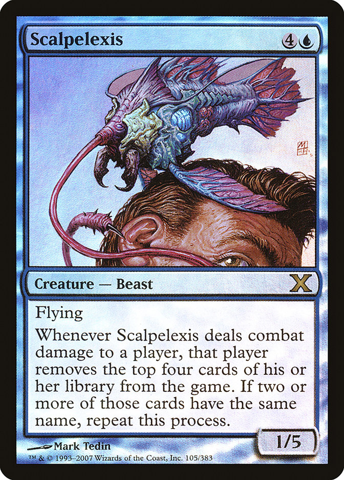 Scalpelexis (Premium Foil) [Tenth Edition] | Play N Trade Winnipeg