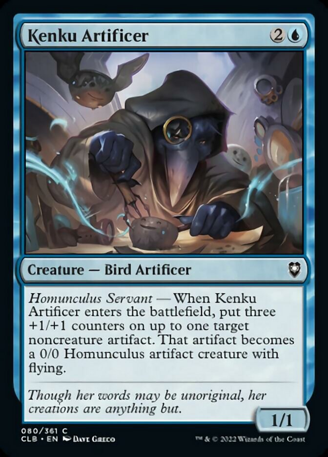 Kenku Artificer [Commander Legends: Battle for Baldur's Gate] | Play N Trade Winnipeg