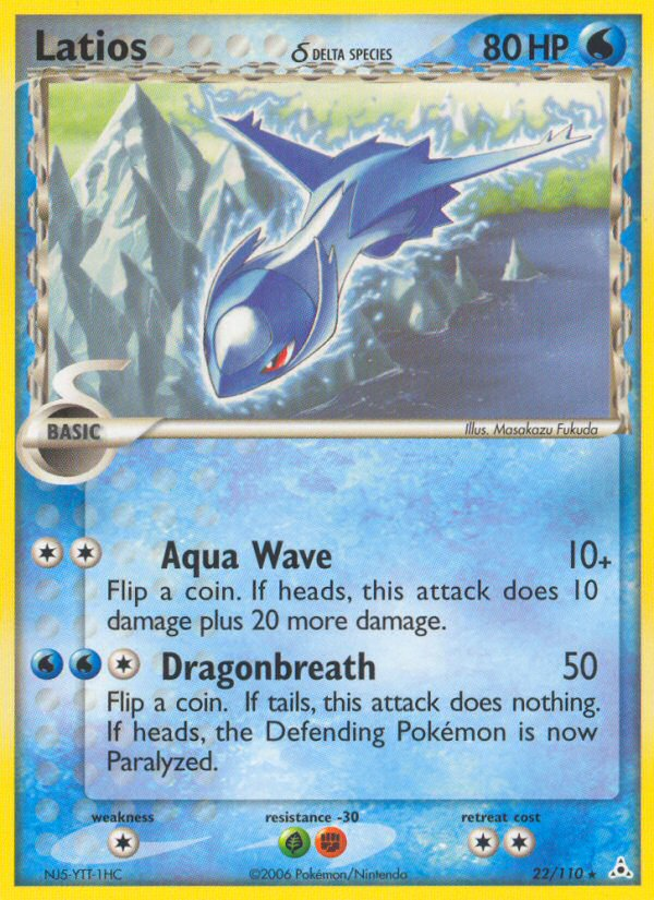 Latios (22/110) (Delta Species) [EX: Holon Phantoms] | Play N Trade Winnipeg