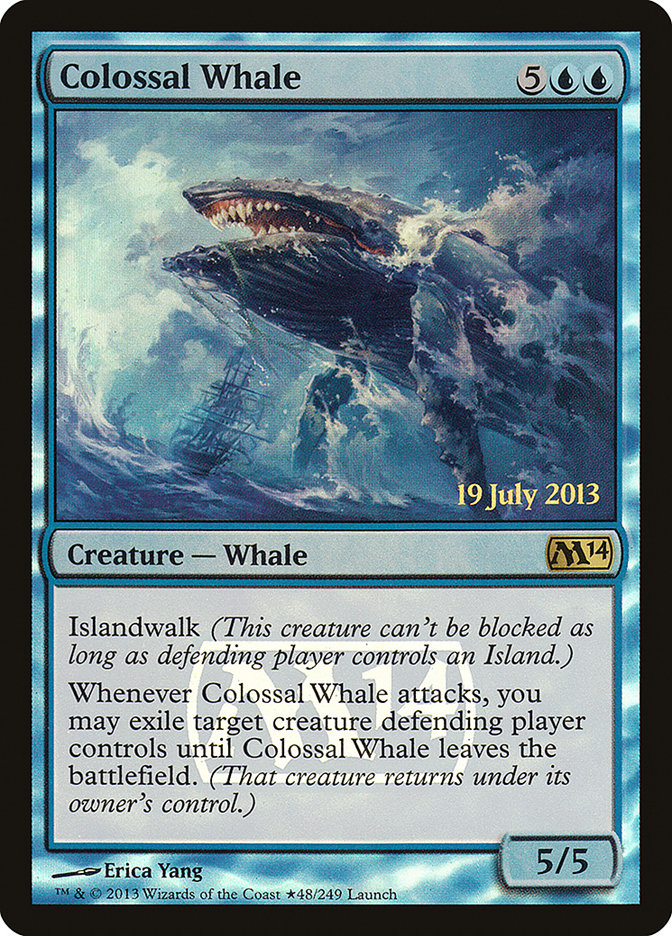 Colossal Whale [Magic 2014 Prerelease Promos] | Play N Trade Winnipeg
