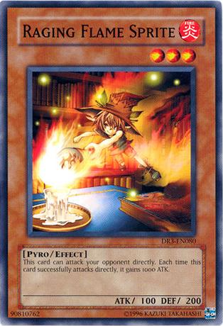 Raging Flame Sprite [DR3-EN080] Common | Play N Trade Winnipeg