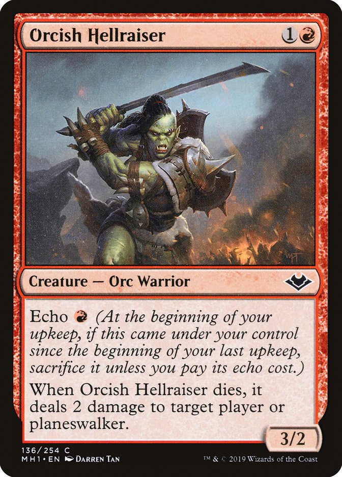 Orcish Hellraiser [Modern Horizons] | Play N Trade Winnipeg