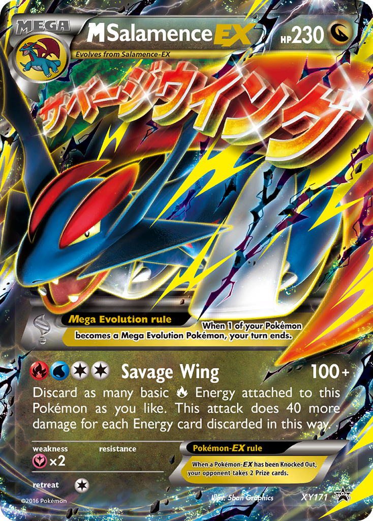 M Salamence EX (XY171) [XY: Black Star Promos] | Play N Trade Winnipeg