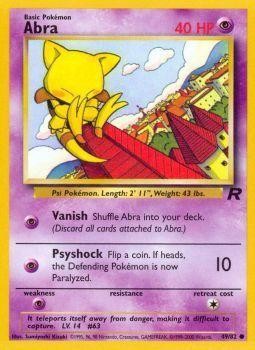 Abra (49/82) [Team Rocket Unlimited] | Play N Trade Winnipeg