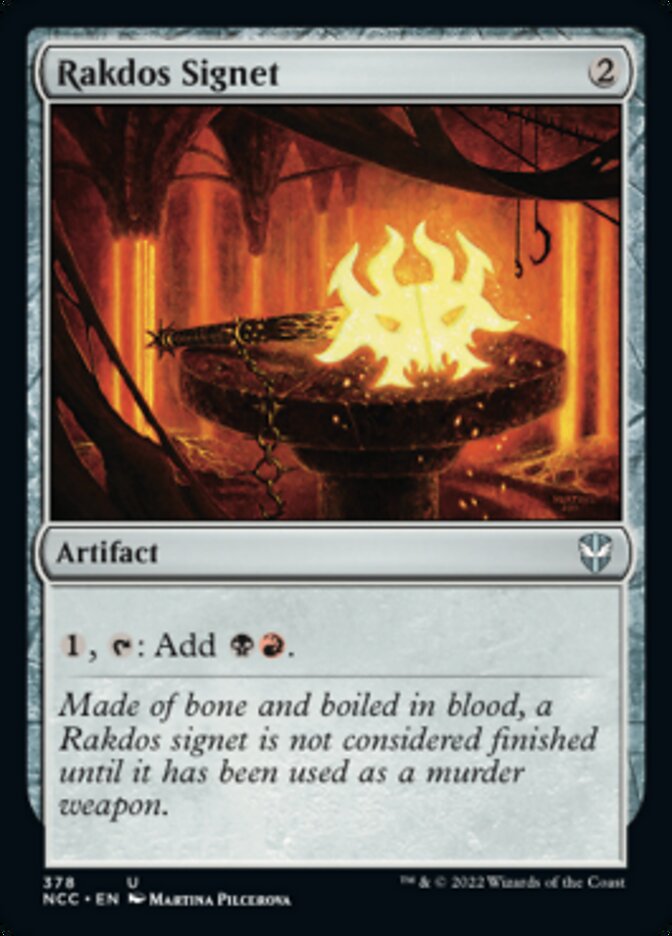 Rakdos Signet [Streets of New Capenna Commander] | Play N Trade Winnipeg