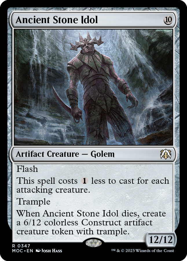 Ancient Stone Idol [March of the Machine Commander] | Play N Trade Winnipeg