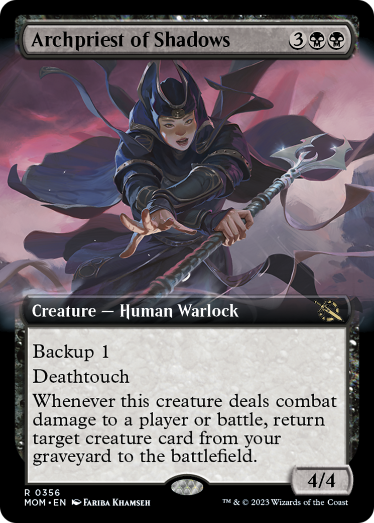 Archpriest of Shadows (Extended Art) [March of the Machine] | Play N Trade Winnipeg