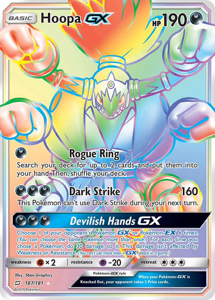 Hoopa GX (187/181) [Sun & Moon: Team Up] | Play N Trade Winnipeg