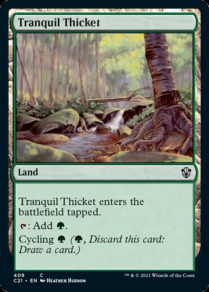 Tranquil Thicket [Commander 2021] | Play N Trade Winnipeg