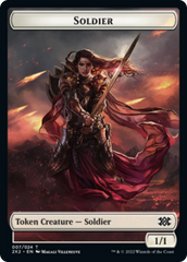 Egg // Soldier Double-sided Token [Double Masters 2022 Tokens] | Play N Trade Winnipeg