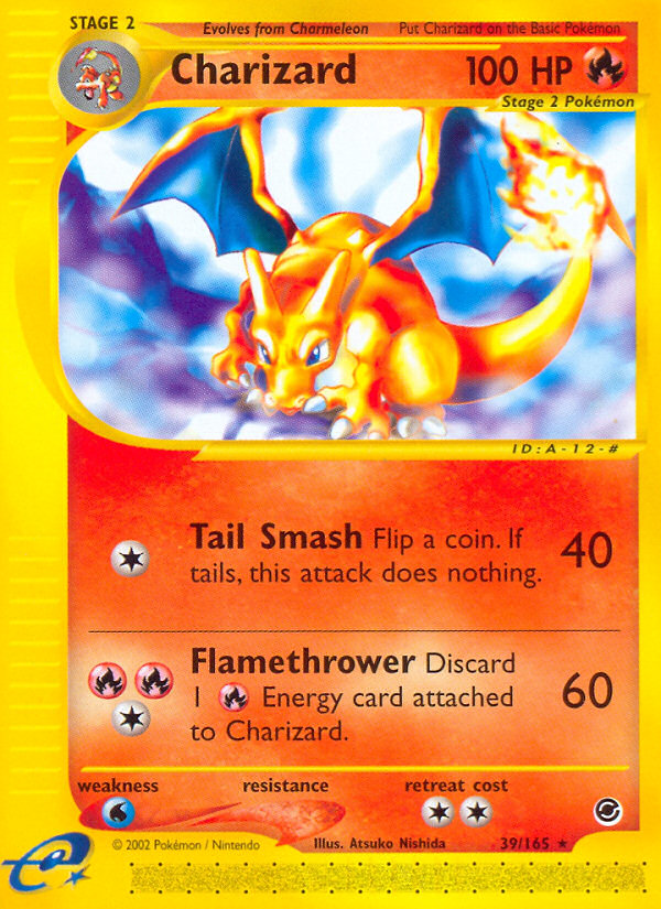 Charizard (39/165) [Expedition: Base Set] | Play N Trade Winnipeg