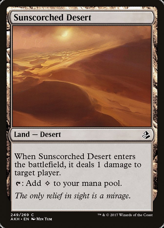 Sunscorched Desert [Amonkhet] | Play N Trade Winnipeg