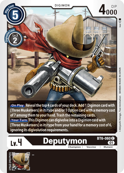 Deputymon [BT6-060] [Double Diamond] | Play N Trade Winnipeg