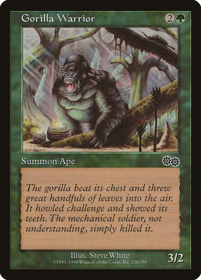 Gorilla Warrior [Urza's Saga] | Play N Trade Winnipeg