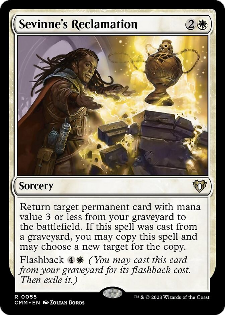Sevinne's Reclamation [Commander Masters] | Play N Trade Winnipeg