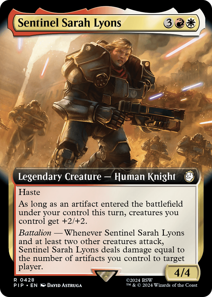 Sentinel Sarah Lyons (Extended Art) [Fallout] | Play N Trade Winnipeg