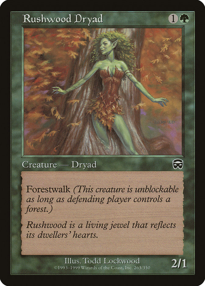 Rushwood Dryad [Mercadian Masques] | Play N Trade Winnipeg