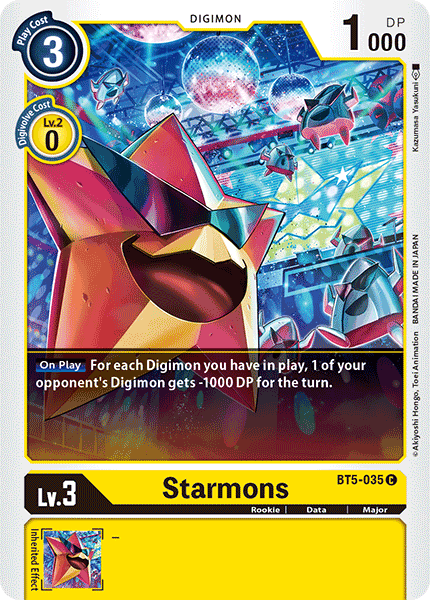 Starmons [BT5-035] [Battle of Omni] | Play N Trade Winnipeg