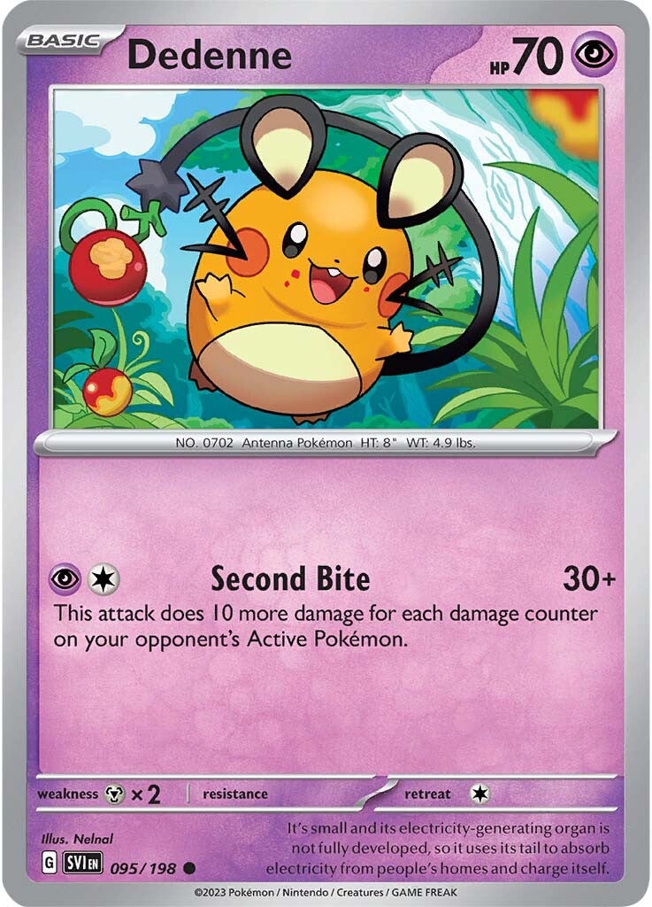 Dedenne (095/198) [Scarlet & Violet: Base Set] | Play N Trade Winnipeg