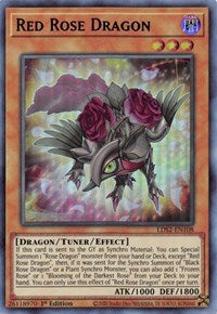 Red Rose Dragon (Blue) [LDS2-EN108] Ultra Rare | Play N Trade Winnipeg