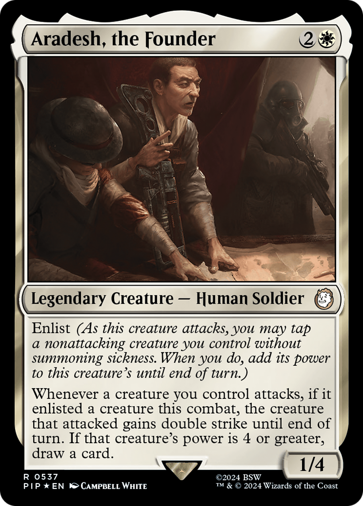 Aradesh, the Founder (Surge Foil) [Fallout] | Play N Trade Winnipeg