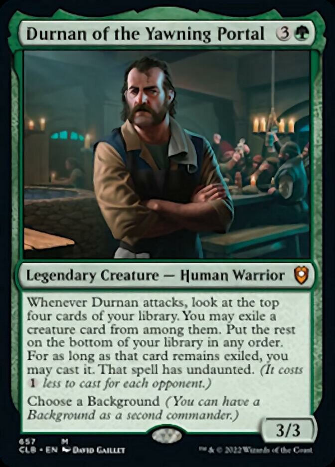 Durnan of the Yawning Portal [Commander Legends: Battle for Baldur's Gate] | Play N Trade Winnipeg