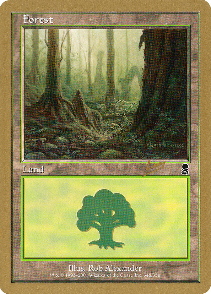 Forest (rl348) (Raphael Levy) [World Championship Decks 2002] | Play N Trade Winnipeg