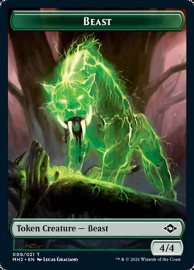 Beast Token [Modern Horizons 2 Tokens] | Play N Trade Winnipeg