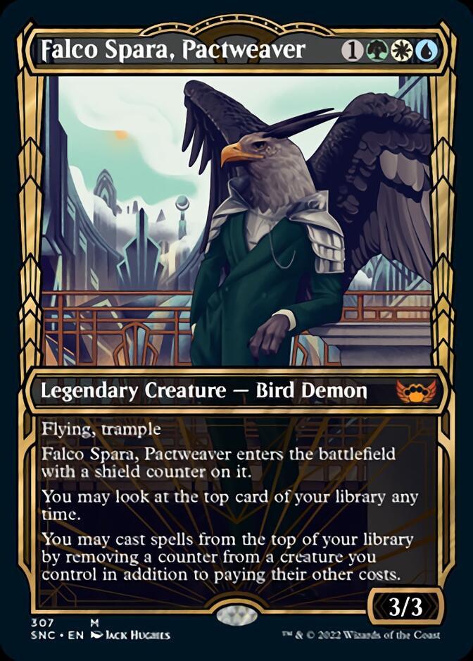 Falco Spara, Pactweaver (Showcase Golden Age) [Streets of New Capenna] | Play N Trade Winnipeg