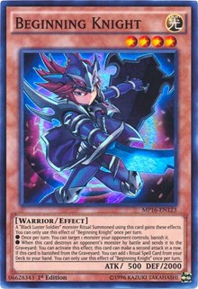 Beginning Knight [MP16-EN123] Super Rare | Play N Trade Winnipeg