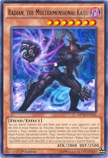 Radian, the Multidimensional Kaiju [MP16-EN163] Rare | Play N Trade Winnipeg