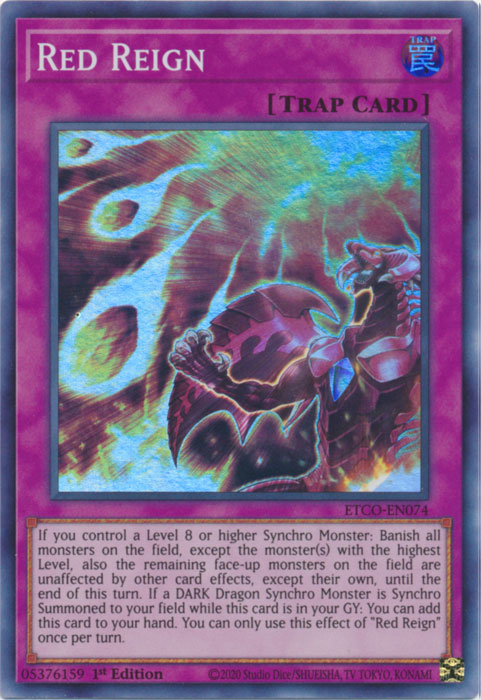 Red Reign [ETCO-EN074] Super Rare | Play N Trade Winnipeg