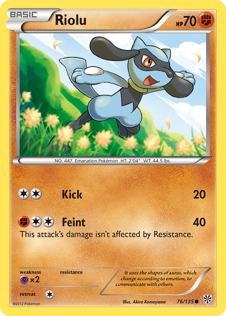 Riolu (76/135) [Black & White: Plasma Storm] | Play N Trade Winnipeg