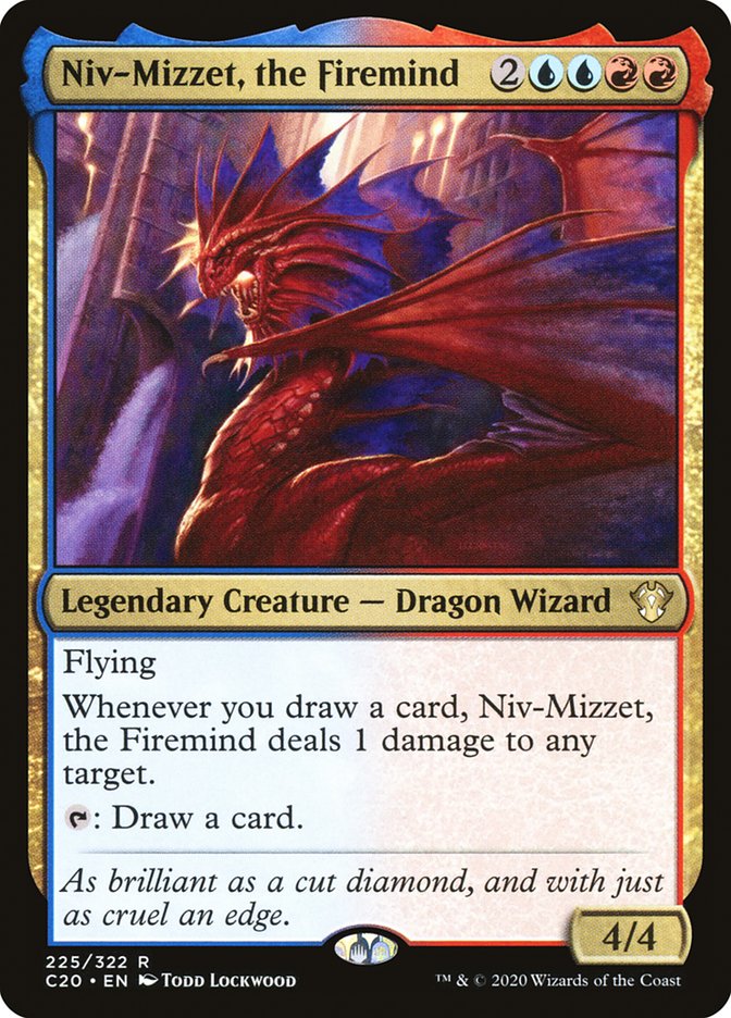 Niv-Mizzet, the Firemind [Commander 2020] | Play N Trade Winnipeg