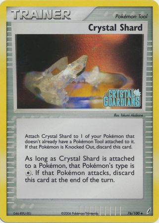 Crystal Shard (76/100) (Stamped) [EX: Crystal Guardians] | Play N Trade Winnipeg