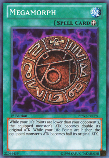 Megamorph [BPW2-EN069] Super Rare | Play N Trade Winnipeg