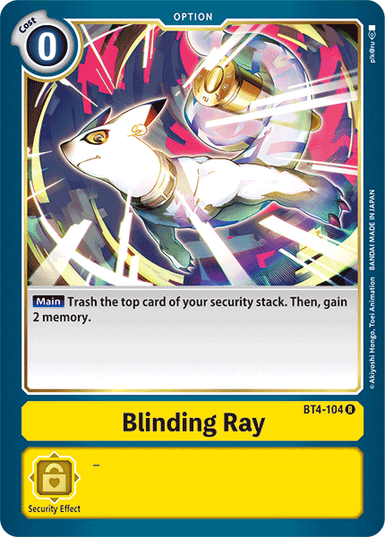 Blinding Ray [BT4-104] [Great Legend] | Play N Trade Winnipeg