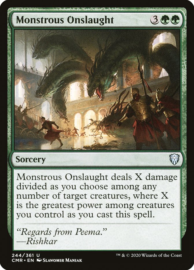 Monstrous Onslaught [Commander Legends] | Play N Trade Winnipeg