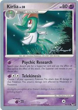 Kirlia LV.28 (8/17) (Psychic Lock - Jason Klaczynski) [World Championships 2008] | Play N Trade Winnipeg