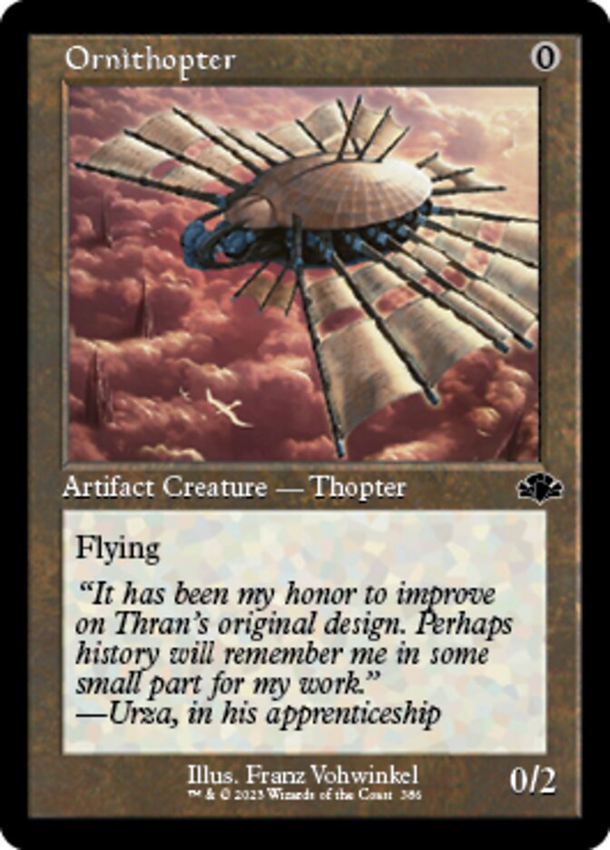 Ornithopter (Retro) [Dominaria Remastered] | Play N Trade Winnipeg